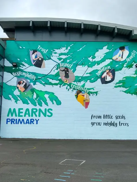 Mearns Primary School: Completed summer of 2021